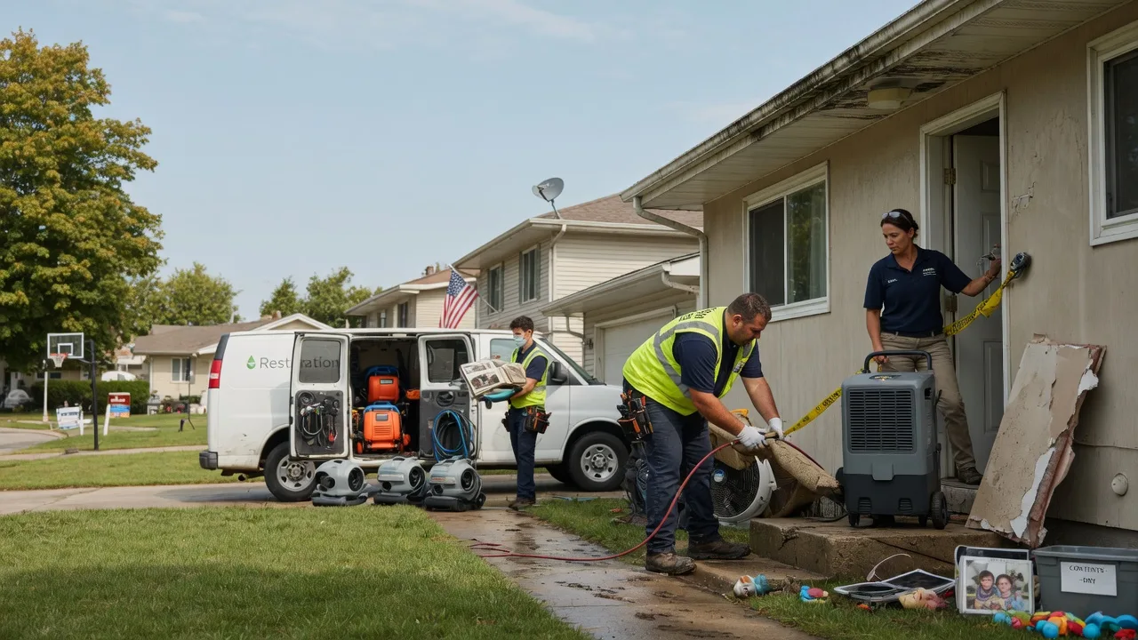 Water Damage Restoration in Bowie, TX near me